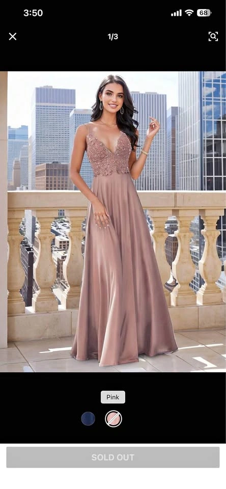 Homeyee Long Formal Dress – Size L – Never Worn