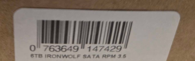 SEAGATE IRONWOLF 6TB NAS Hard Drive - photo 3