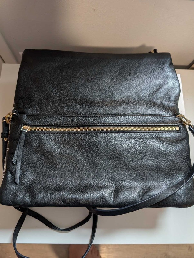 Stella & Dot Leather Envelope Bag NEW - photo 3