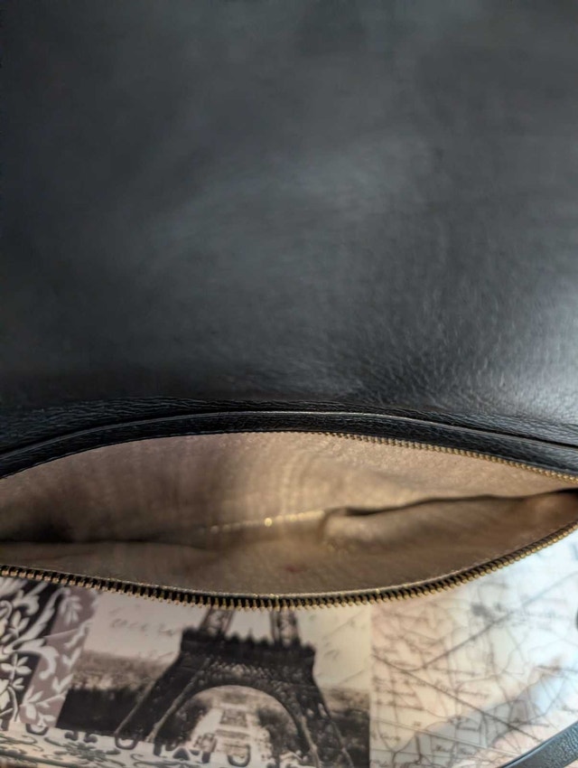 Stella & Dot Leather Envelope Bag NEW - photo 4