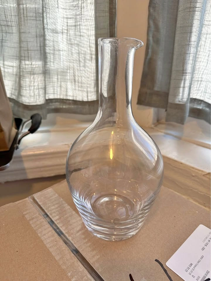 Tiffany & Co Crystal Decanter 11"