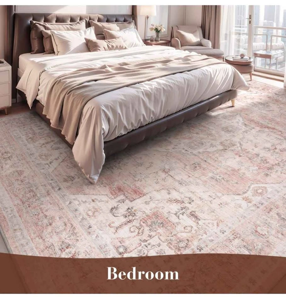Brand New 8x10 MontVoo Pink Area Rug - photo 3