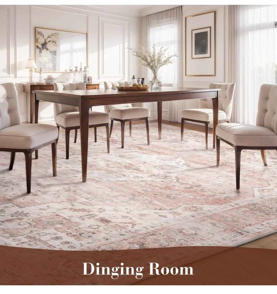 Brand New 8x10 MontVoo Pink Area Rug - photo 4