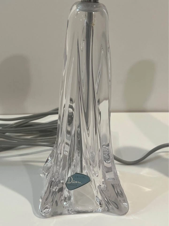 Daum Crystal Lamps Pair - Vintage French - photo 2