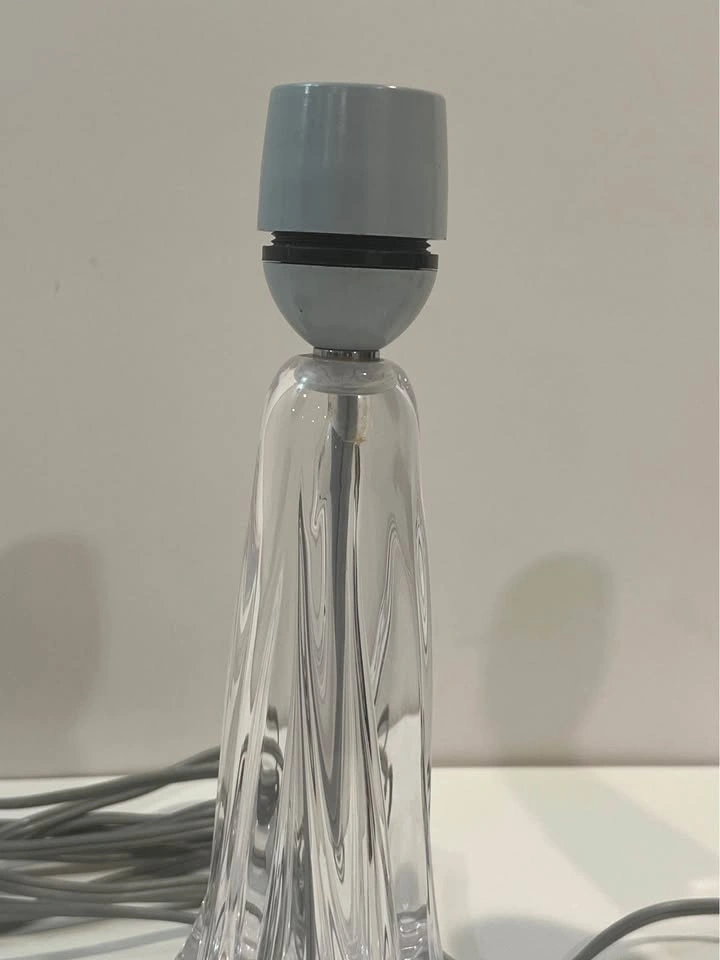Daum Crystal Lamps Pair - Vintage French - photo 3