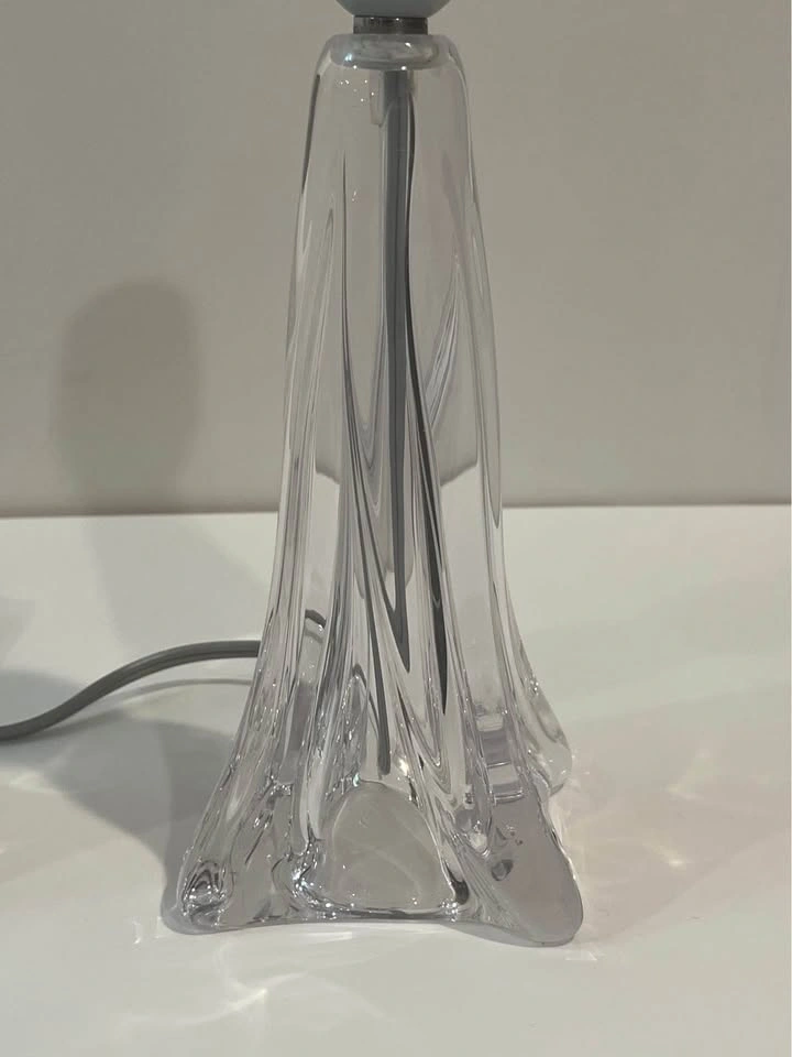 Daum Crystal Lamps Pair - Vintage French - photo 4