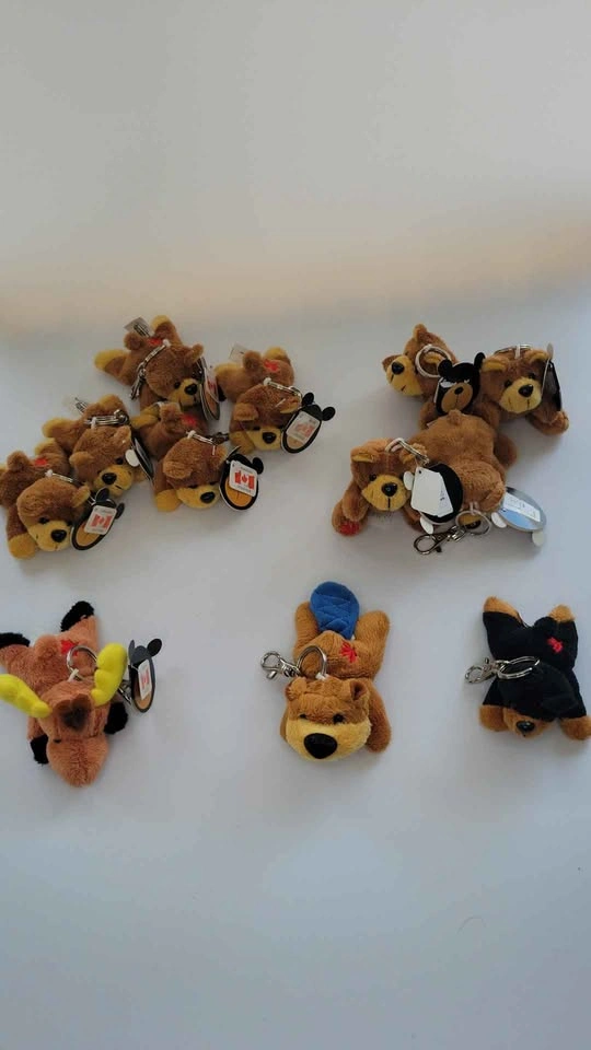 Plush Animal Keychains – Canada Souvenir Bundle (12 pcs) - photo 3