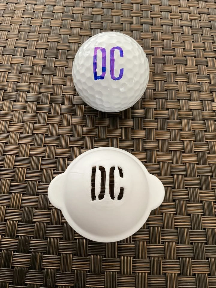 Golf Ball Marking Templates (3D Printed) - photo 2
