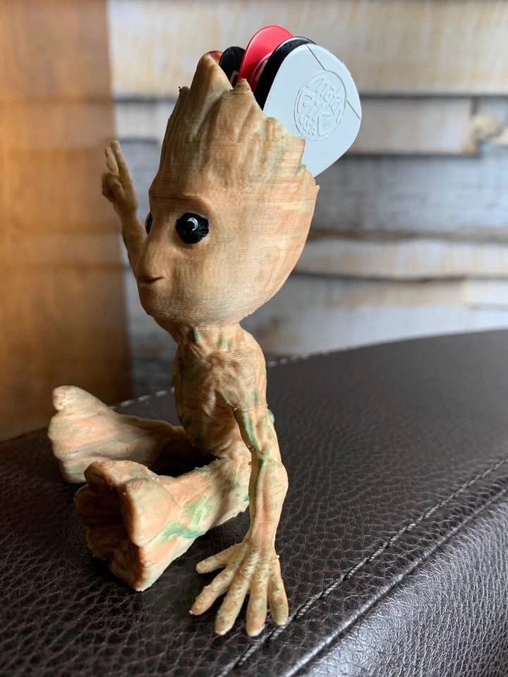 Heavy Metal Groot Guitar Pick Holder (3D Printed) - photo 4