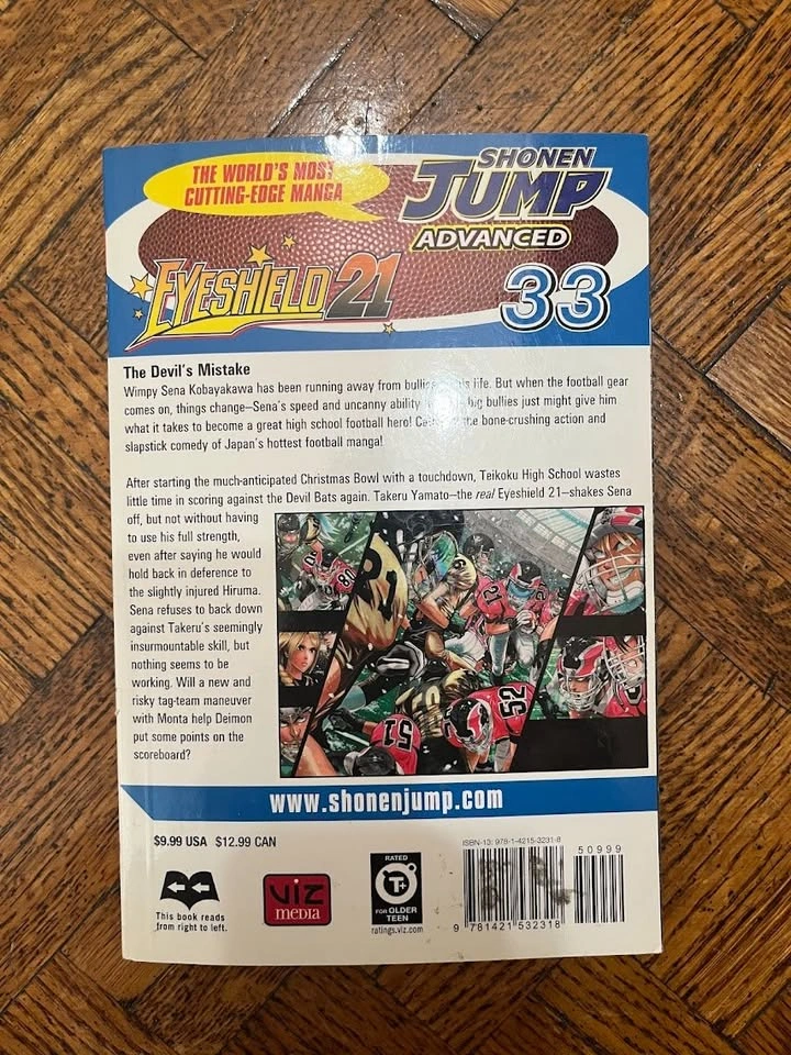 Eyeshield 21 Manga Vol 33 - photo 3