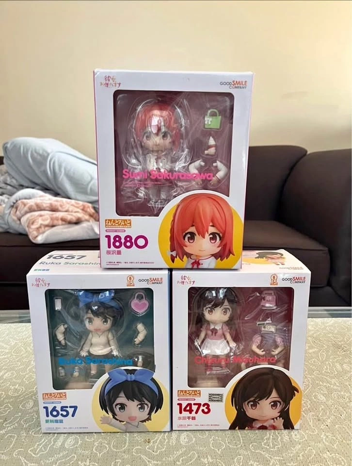 Rent a Girlfriend Nendoroid Set GSC Used