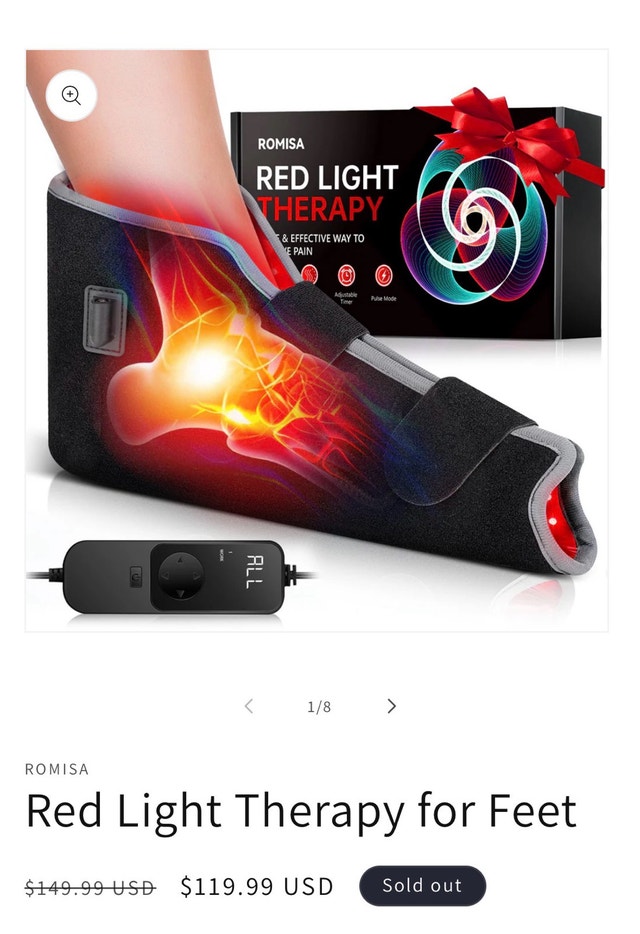 Red Light Therapy for Feet
