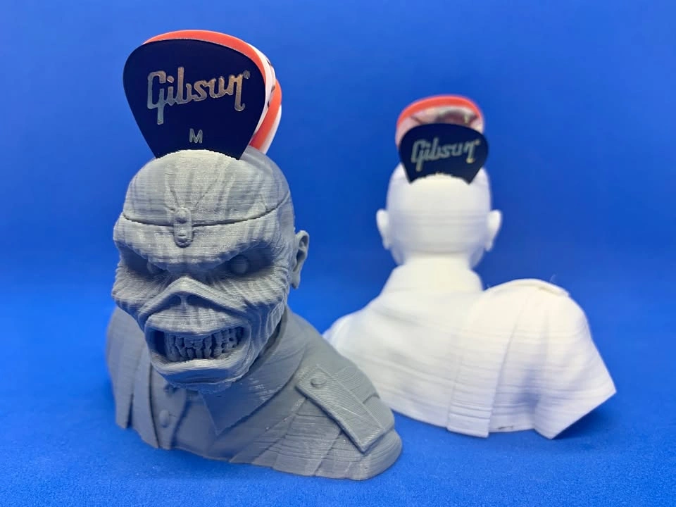 "Eddie" Guitar Pick Holder (3D Printed)