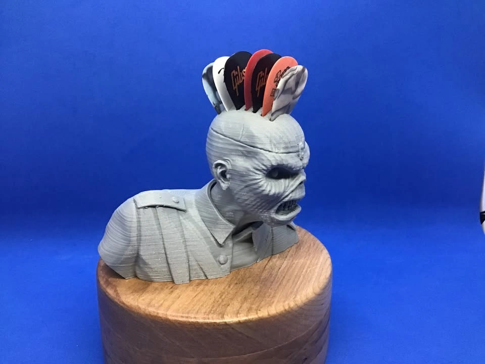 "Eddie" Guitar Pick Holder (3D Printed) - photo 3