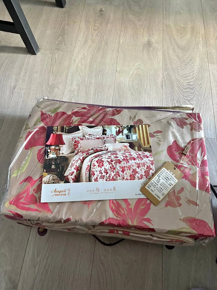 Luxury 100% Pure Silk King Size Bedding Set