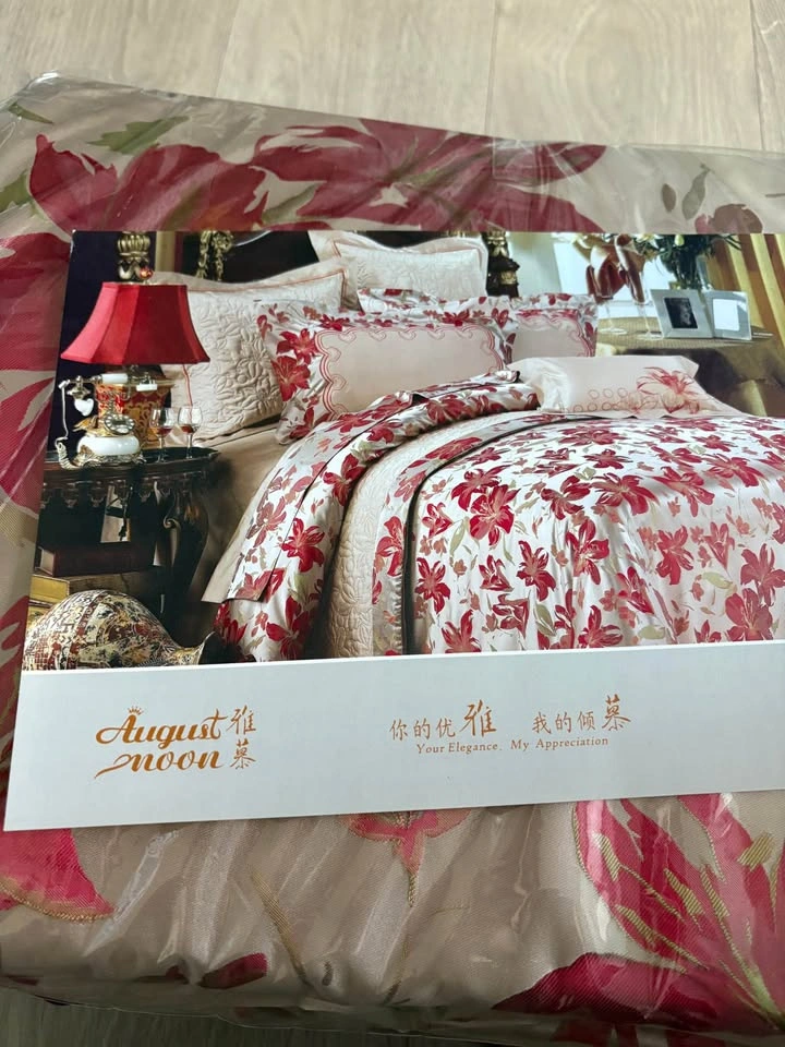 Luxury 100% Pure Silk King Size Bedding Set - photo 3