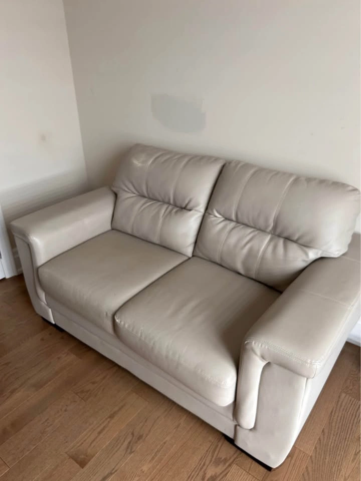 Leather Sofa Set (3-Seater + Loveseat) - photo 2