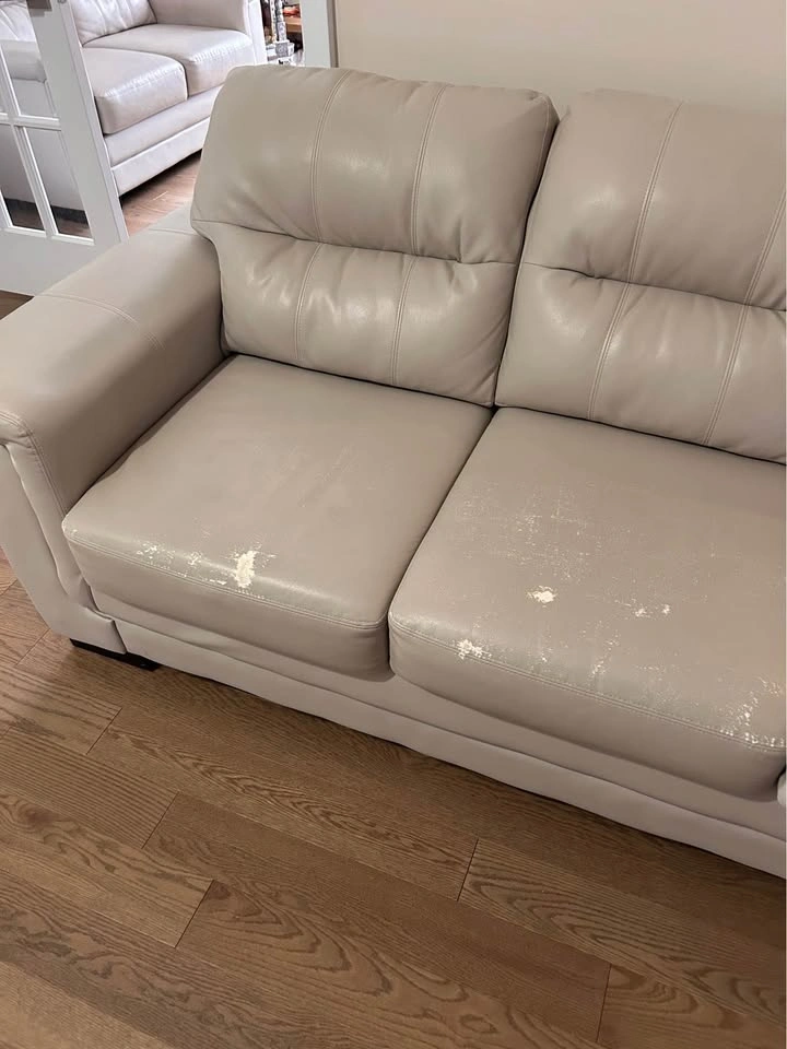 Leather Sofa Set (3-Seater + Loveseat) - photo 5