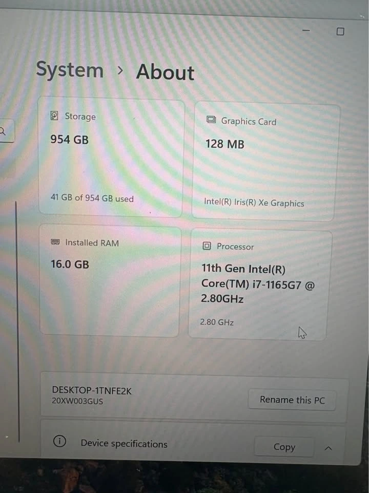 Lenovo ThinkPad X1 Carbon Gen 9 - i7/16GB/1TB SSD - photo 5