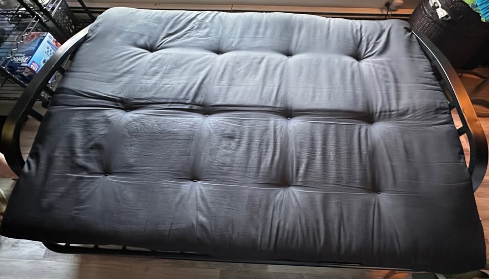 Black Metal Futon - photo 2