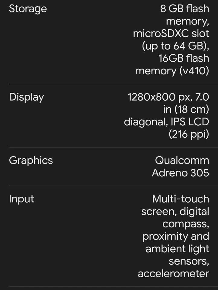 LG G Pad 7.0 V410 Android Tablet - photo 3