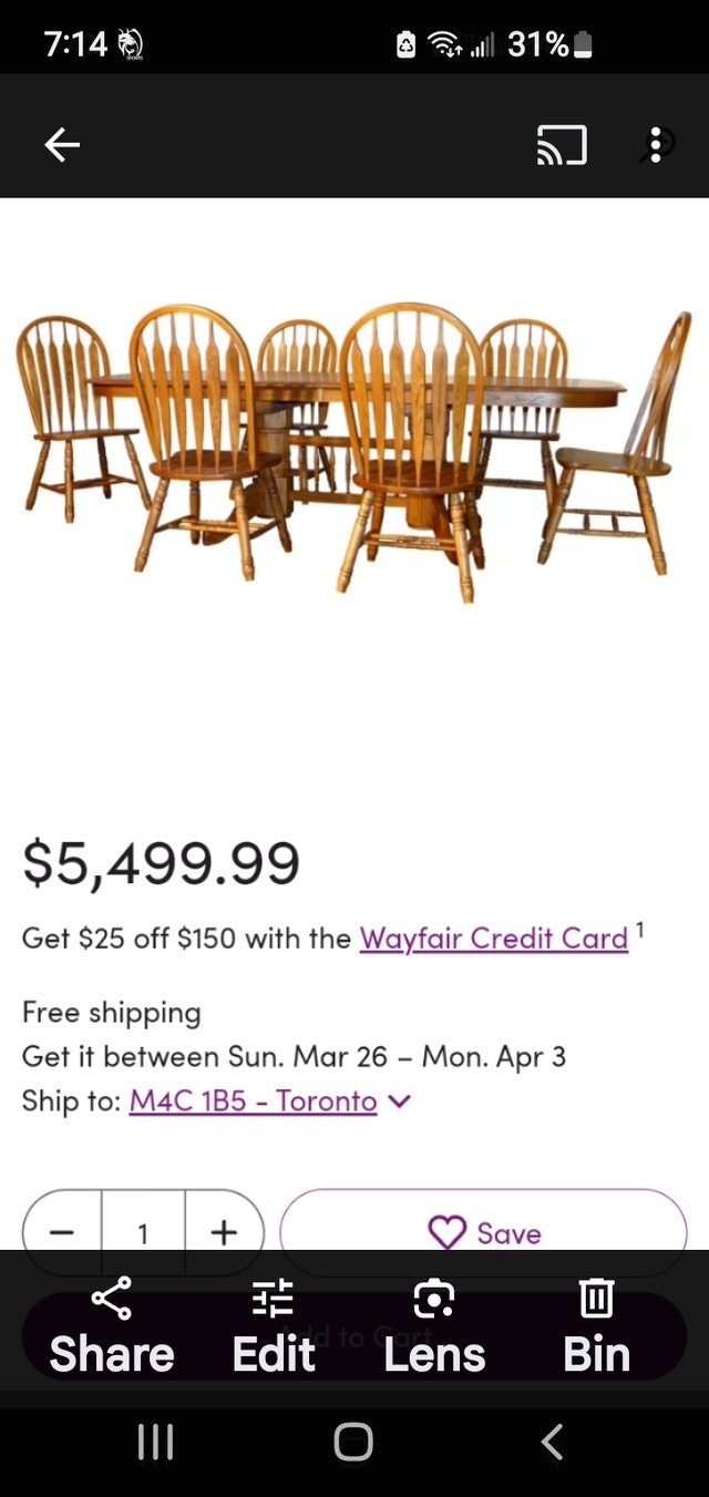 Butcher Block Table Chairs
