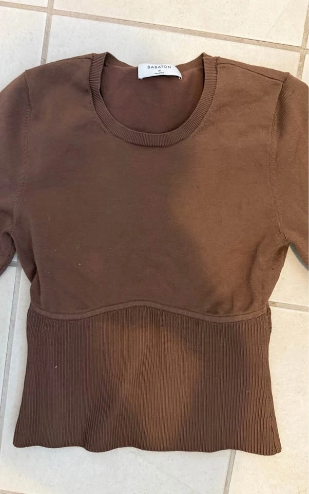 Aritzia knit crop top - photo 3
