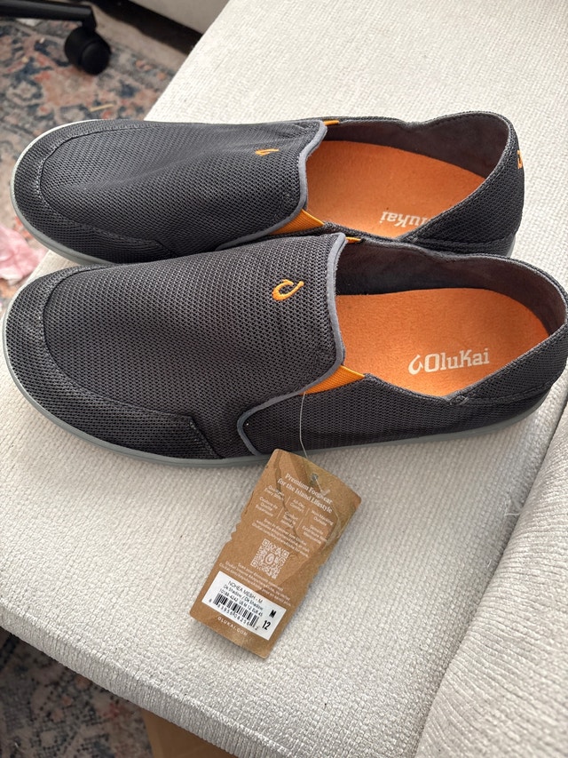 Olukai Nohea Mesh Men's Slip On Sneakers Size 12 - photo 2