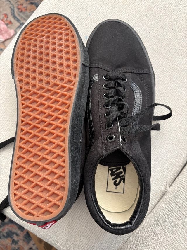 Vans Old Skool Flame - Black - Men's 9.5 / Women's 11 - photo 2