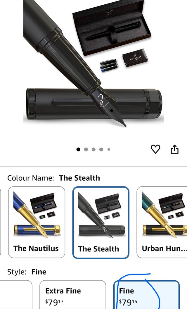 Ellington Pens Luxury Fountain Pen Set - photo 2