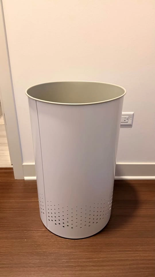 Brabantia 16-Gallon White Laundry Bins - Set of 2 - photo 2