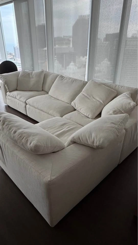 RH Cloud Sofa 4-Piece L-Shape Sectional - photo 2