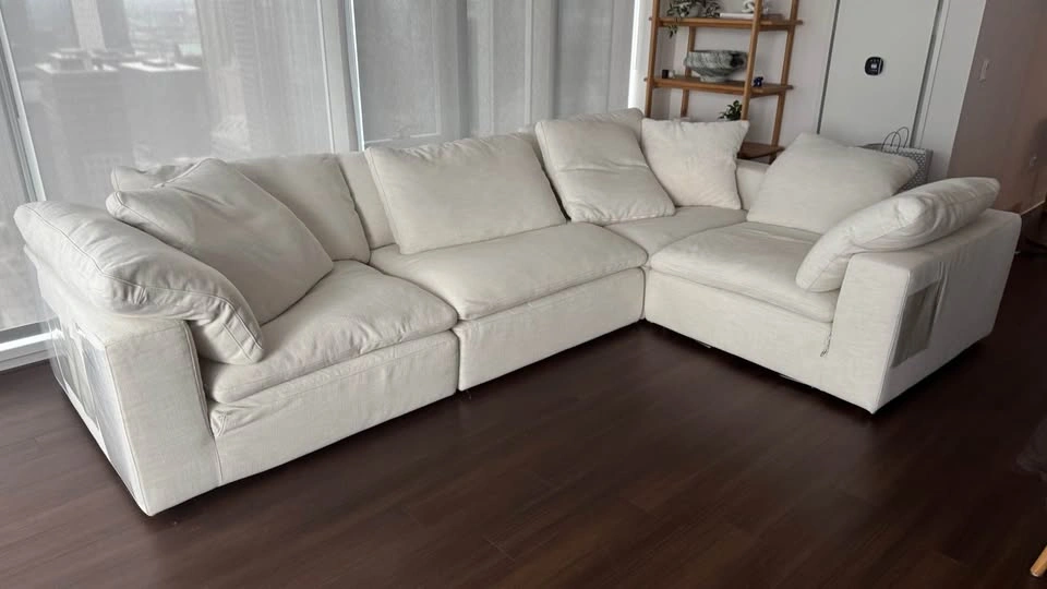RH Cloud Sofa 4-Piece L-Shape Sectional - photo 5
