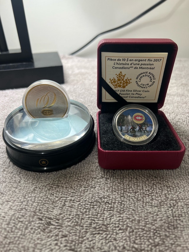 Montreal Canadiens Silver Coin Collection