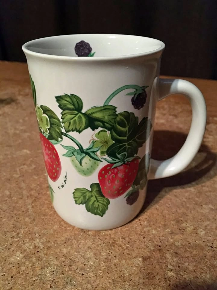 Potpourri Press Fruit Ceramic Coffee Mug - 1991