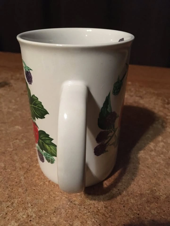 Potpourri Press Fruit Ceramic Coffee Mug - 1991 - photo 3