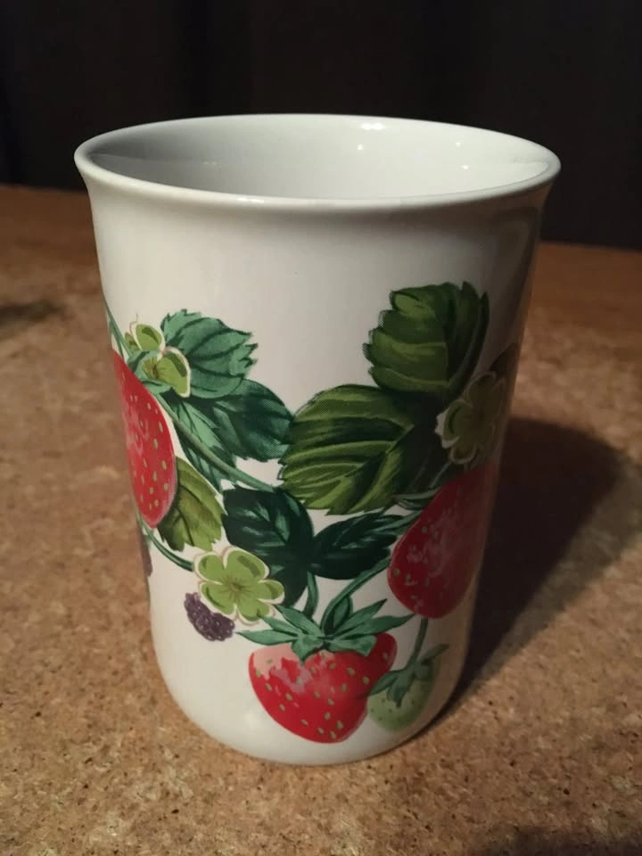 Potpourri Press Fruit Ceramic Coffee Mug - 1991 - photo 4