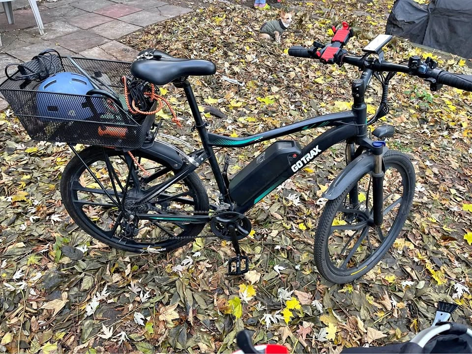 GOTRAX Electric Bike with Basket