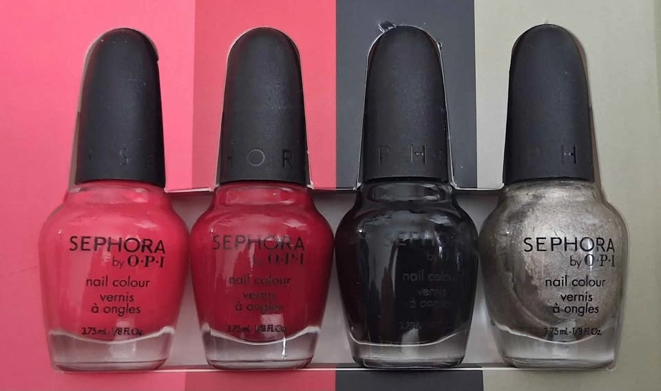 Sephora by OPI Nail Polish Set 4 Colors New in Box - photo 2