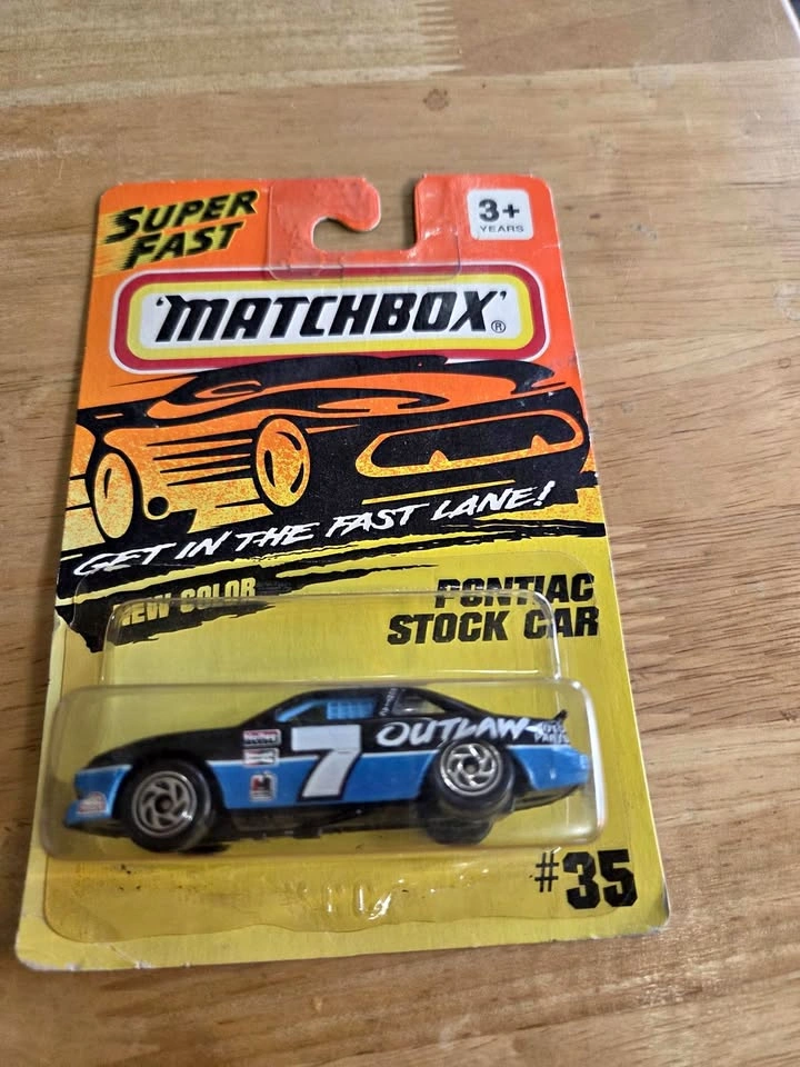 Super Fast Matchbox Pontiac Stock Car #35