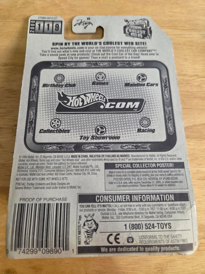 Hot Wheels Future Fleet 2000 Series - photo 2