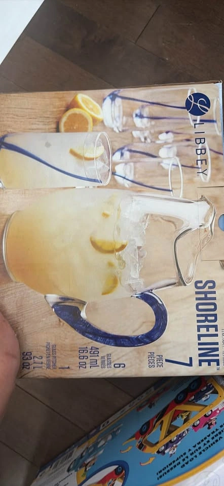 Glass pitcher set (7 pieces) - photo 3