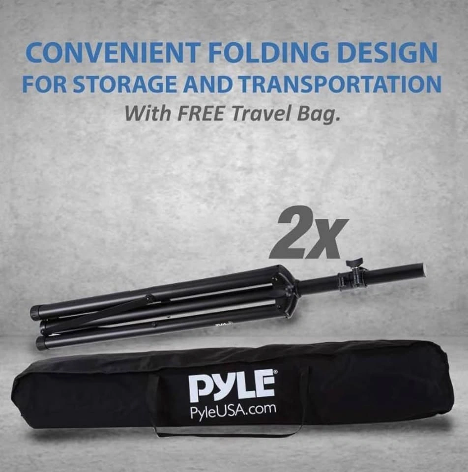 New Pyle Dual Speaker Stands - photo 4