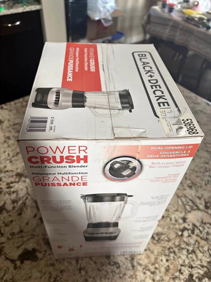 Black Decor Power Crush Multi-Functional Blender