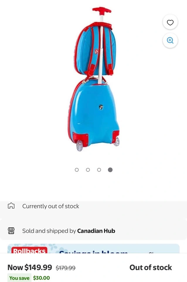 Nickelodeon 2 Piece Luggage and Backpack Set - photo 3