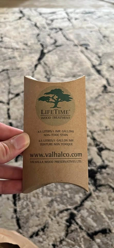 LifeTime Wood Treatment Non-Toxic Stain
