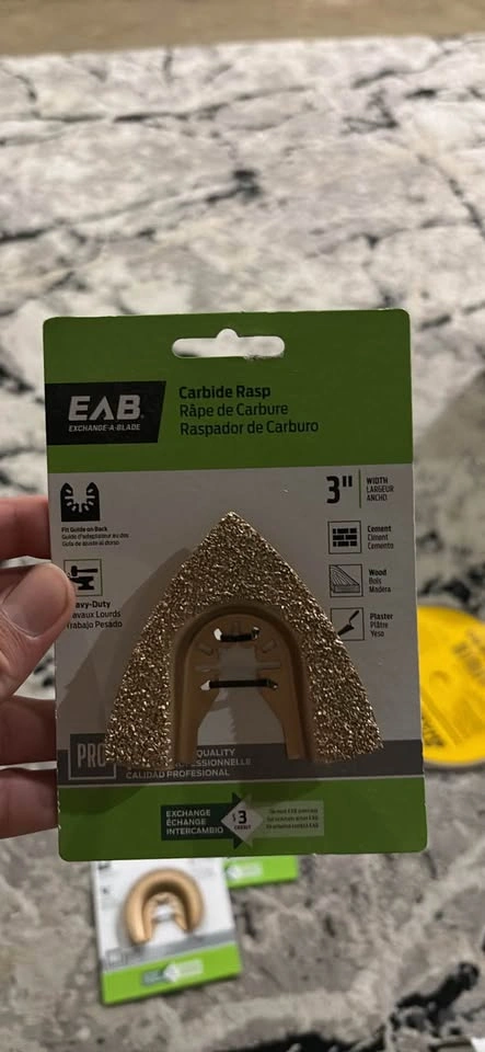 EAB 4-Piece Oscillating Tool Accessory Set - photo 2