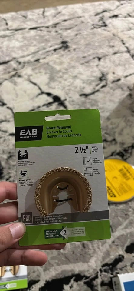 EAB 4-Piece Oscillating Tool Accessory Set - photo 3