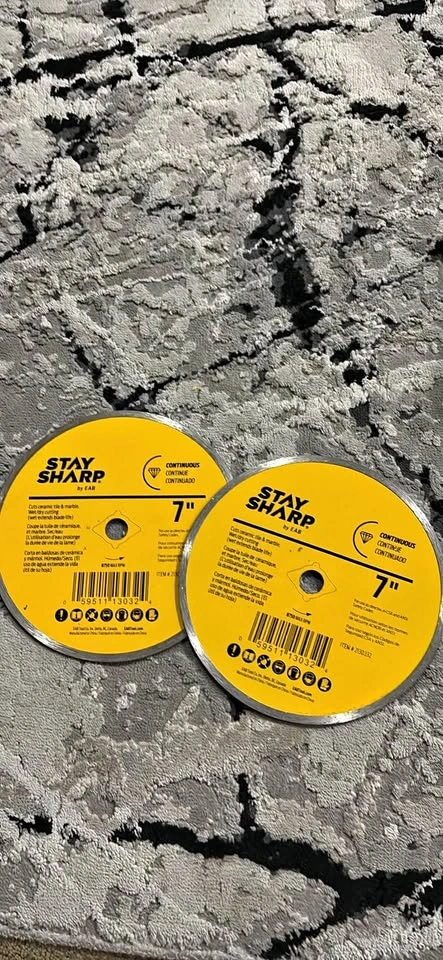 Stay Sharp by EAB 7" Continuous Diamond Blade