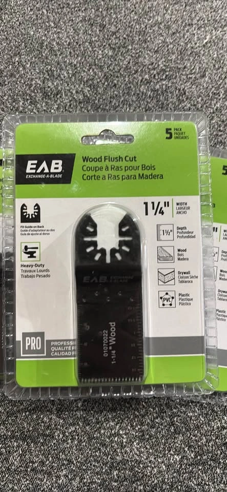 Exchange-A-Blade Oscillating Tool Blades 5-Pack - photo 2